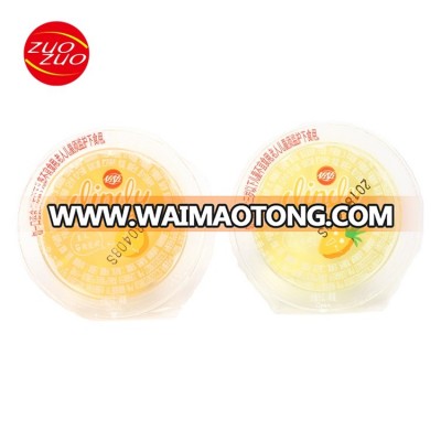 Sale 400g Healthy Fruit Flavor Plastic Cup Jelly