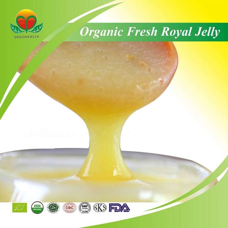 Manufacture Supply Organic Fresh Royal Jelly